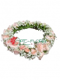 Coroa de Mini Rosa para Daminha